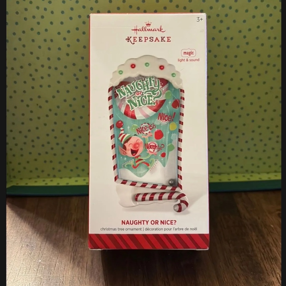 Hallmark “Naughty or Nice” Ornament